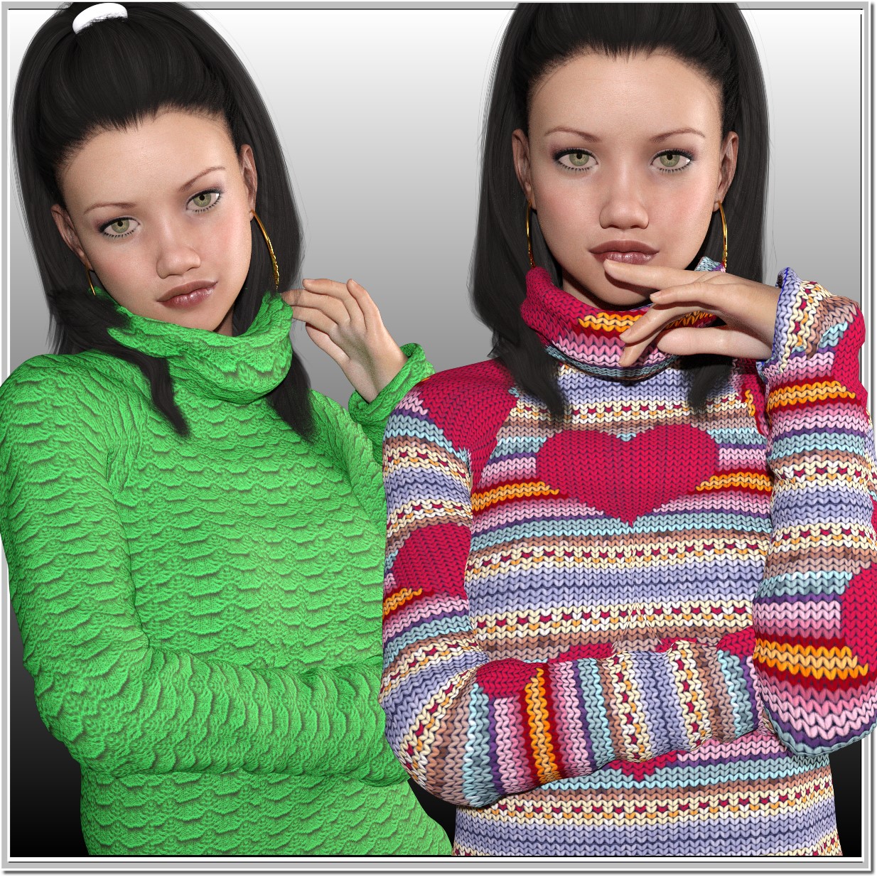 Happy Knitting -30 seamless Textures MR by N/A