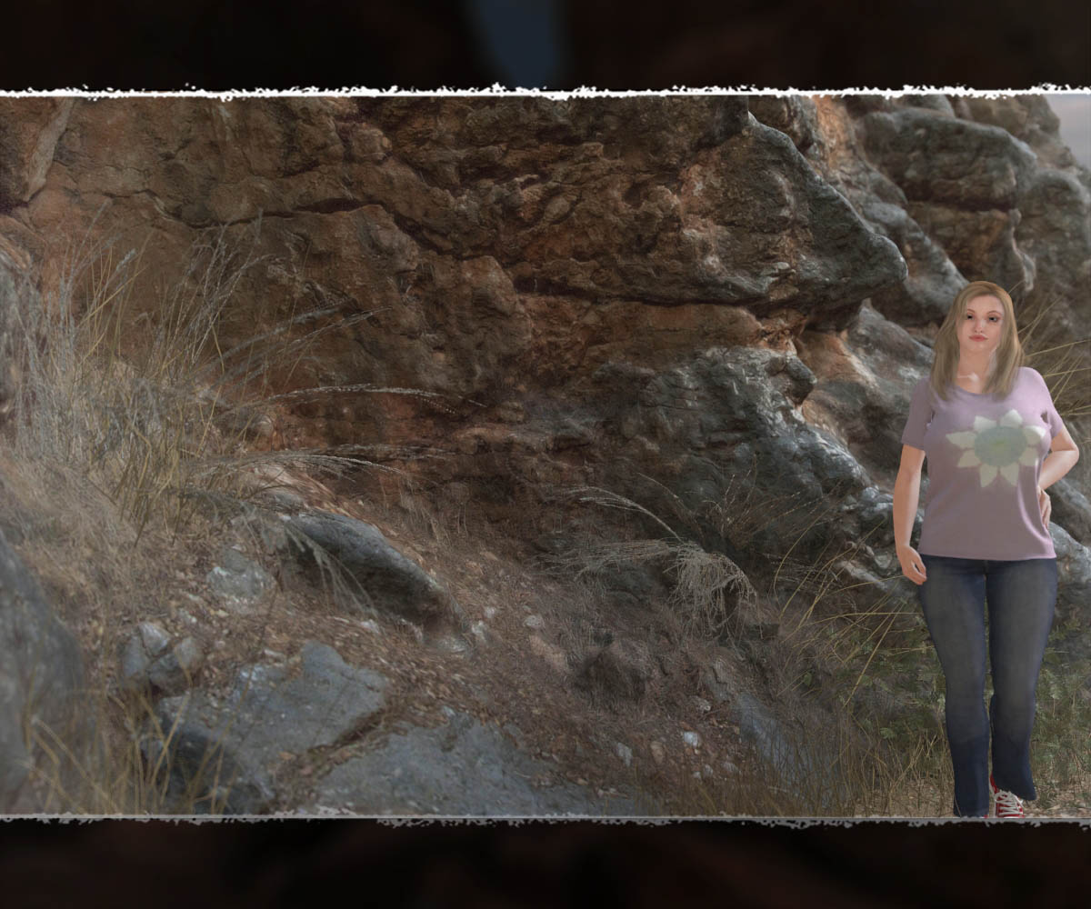 3D Cliff Construction set: Mediterranean Red Rocks by N/A