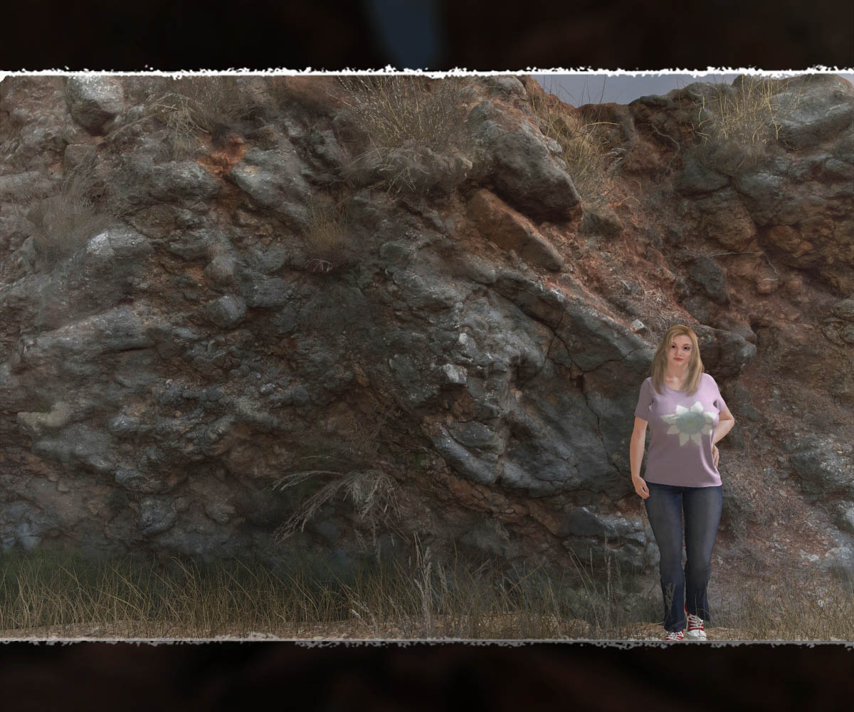 3D Cliff Construction set: Mediterranean Red Rocks by N/A