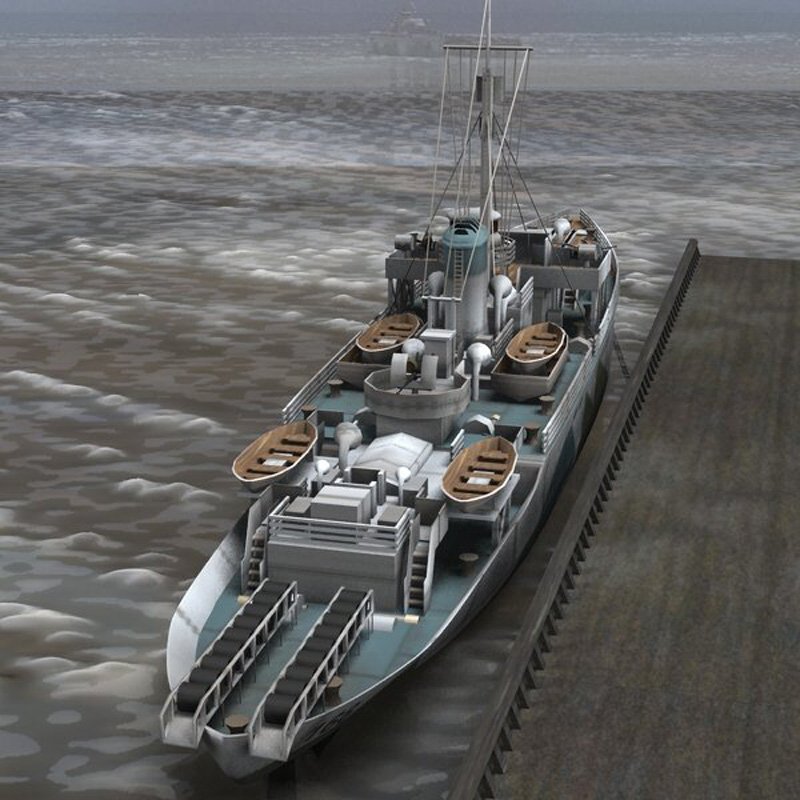 HMCS Snowberry - for Poser by N/A