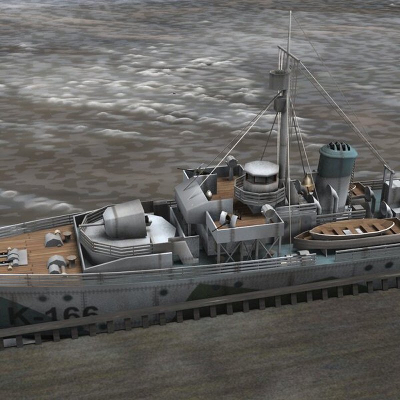 HMCS Snowberry - for Poser by N/A
