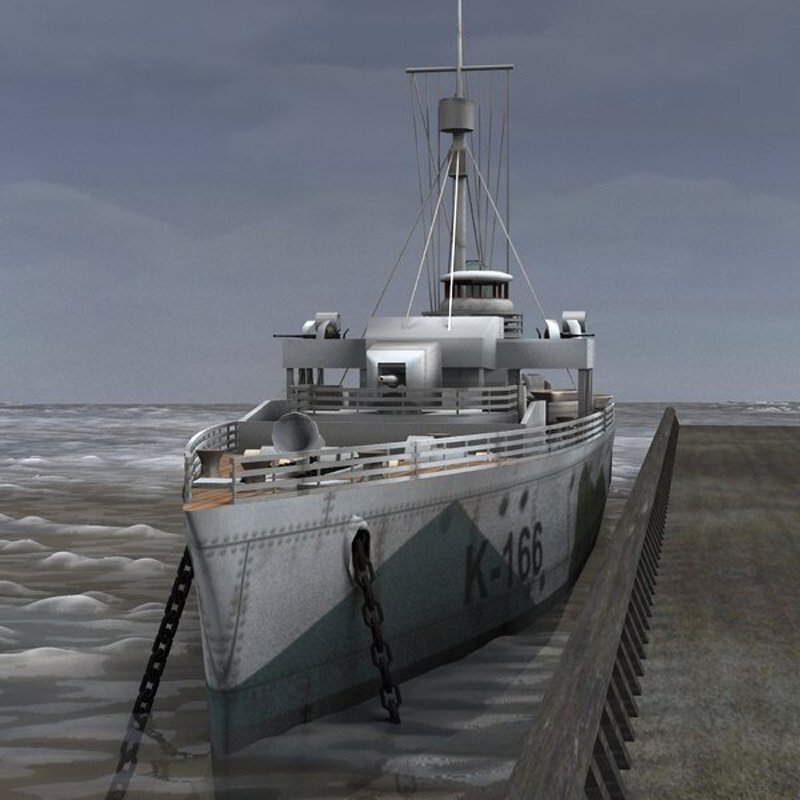 HMCS Snowberry - for Poser by N/A
