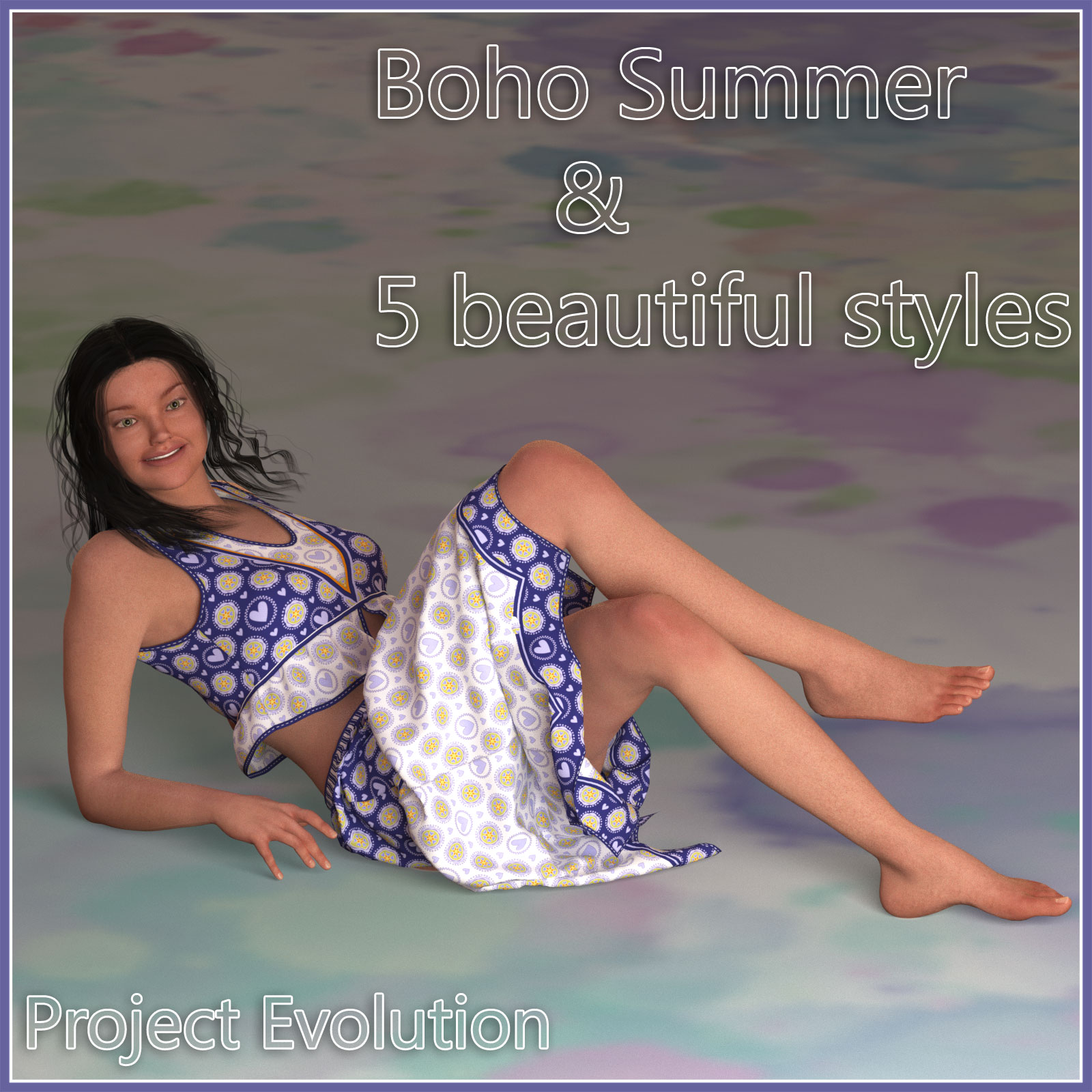 Boho Summer and 5 Styles for Project Evolution - Poser by N/A