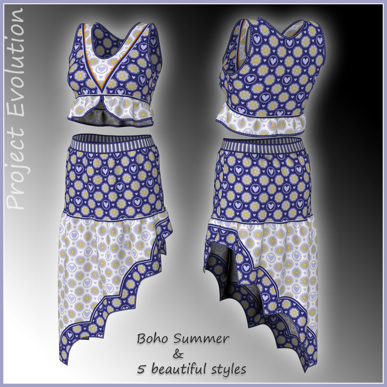 Boho Summer and 5 Styles for Project Evolution - Poser by N/A