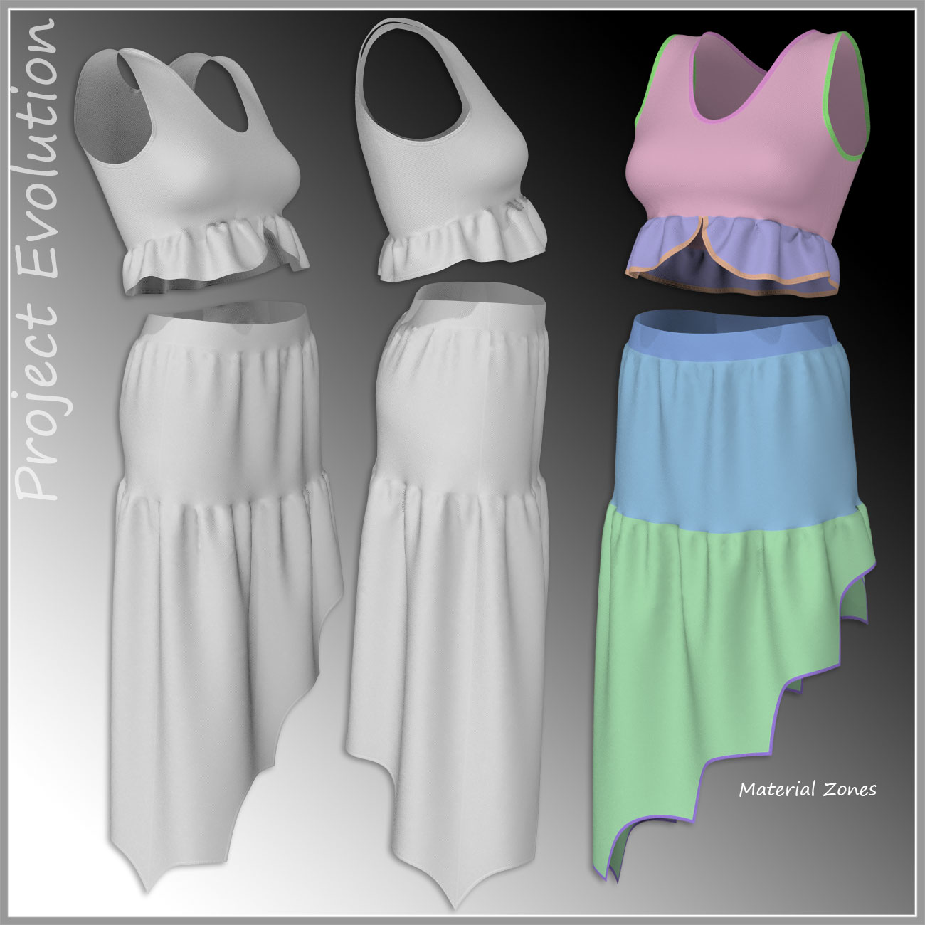 Boho Summer and 5 Styles for Project Evolution - Poser by N/A