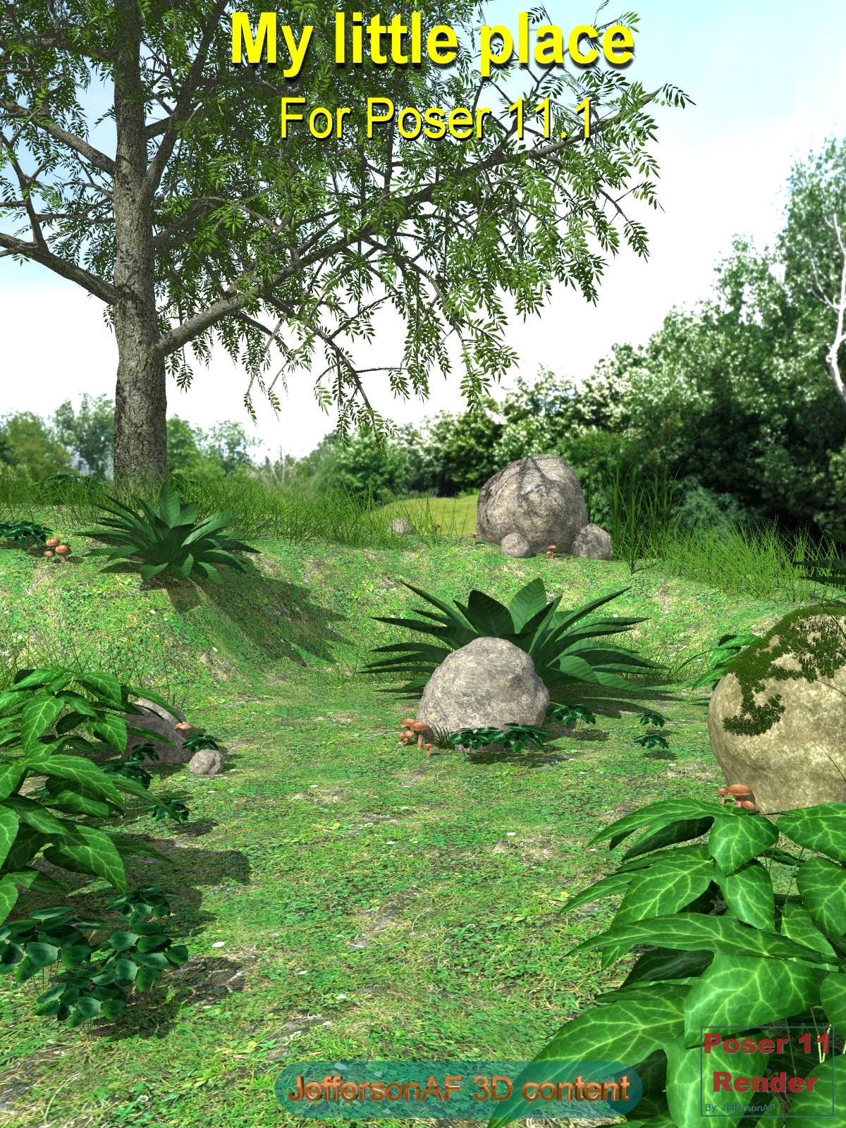 My little place Poser by N/A