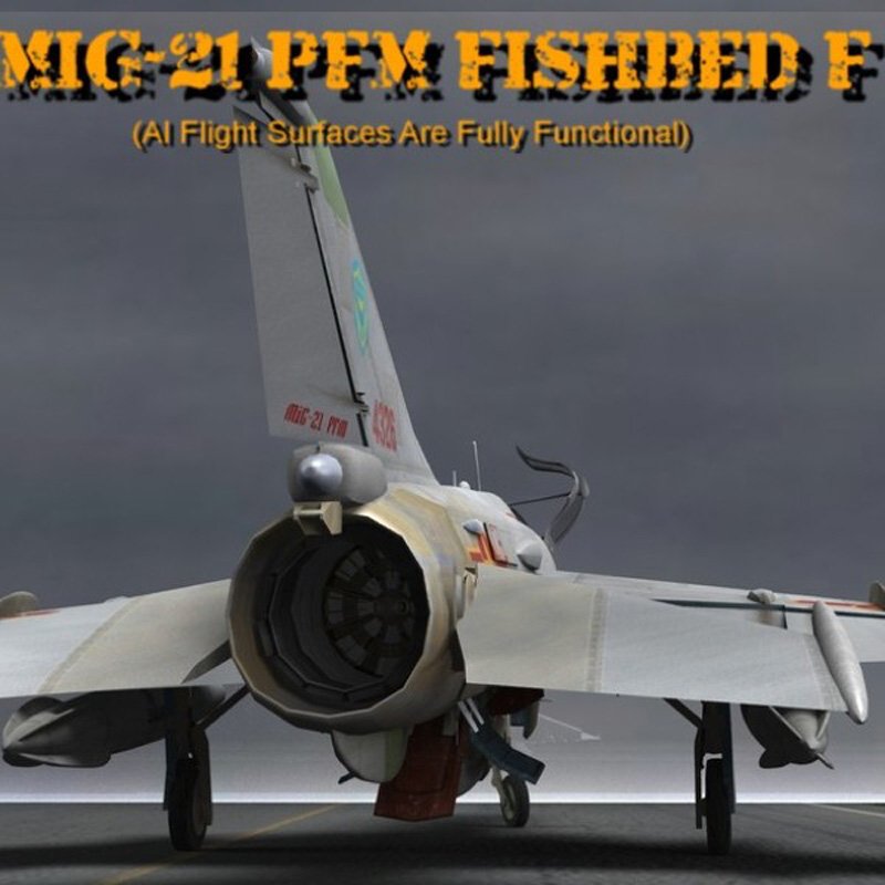 MiG-21 PFM Fishbed F for Poser by N/A