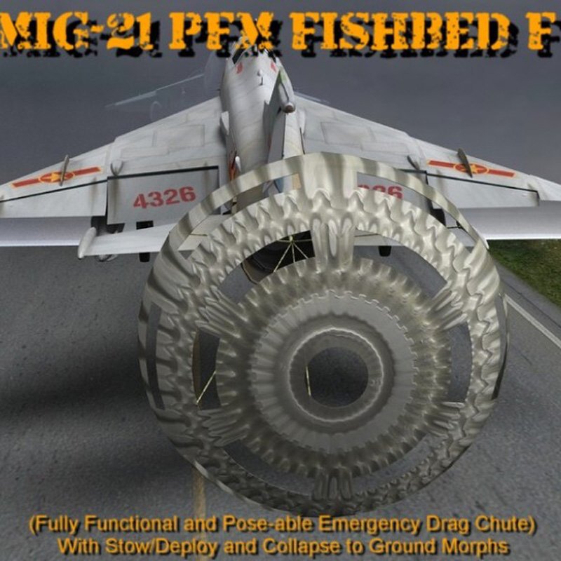 MiG-21 PFM Fishbed F for Poser by N/A