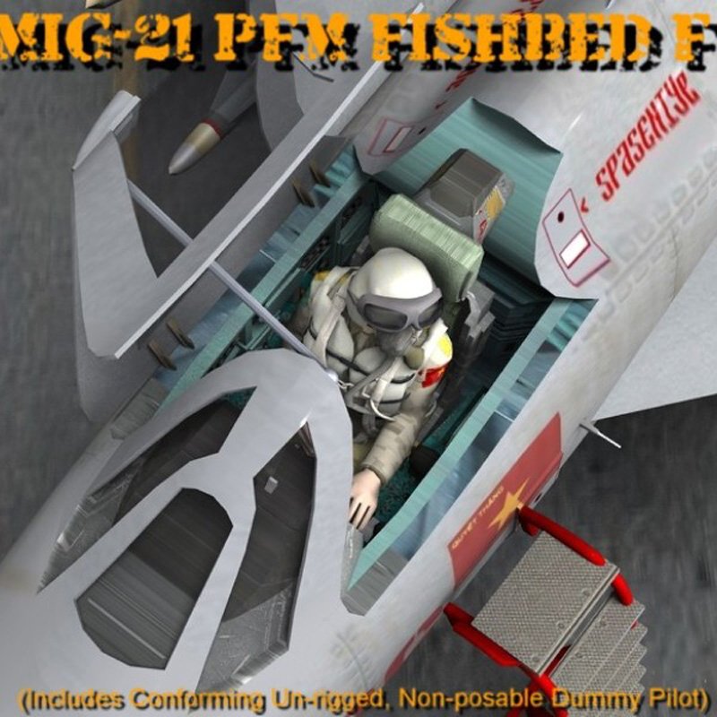 MiG-21 PFM Fishbed F for Poser by N/A