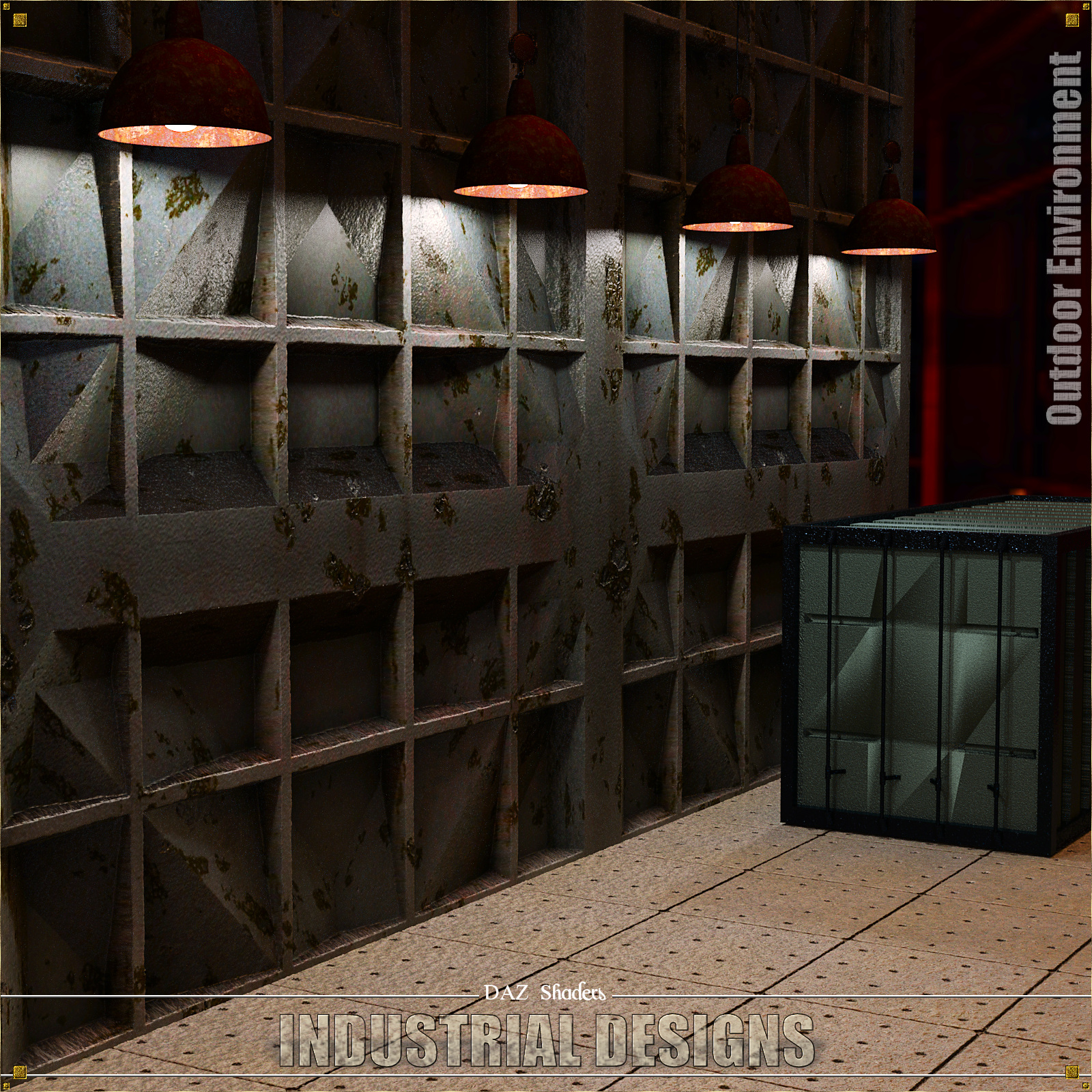 Industrial Designs - IRAY Shaders for DAZ by N/A