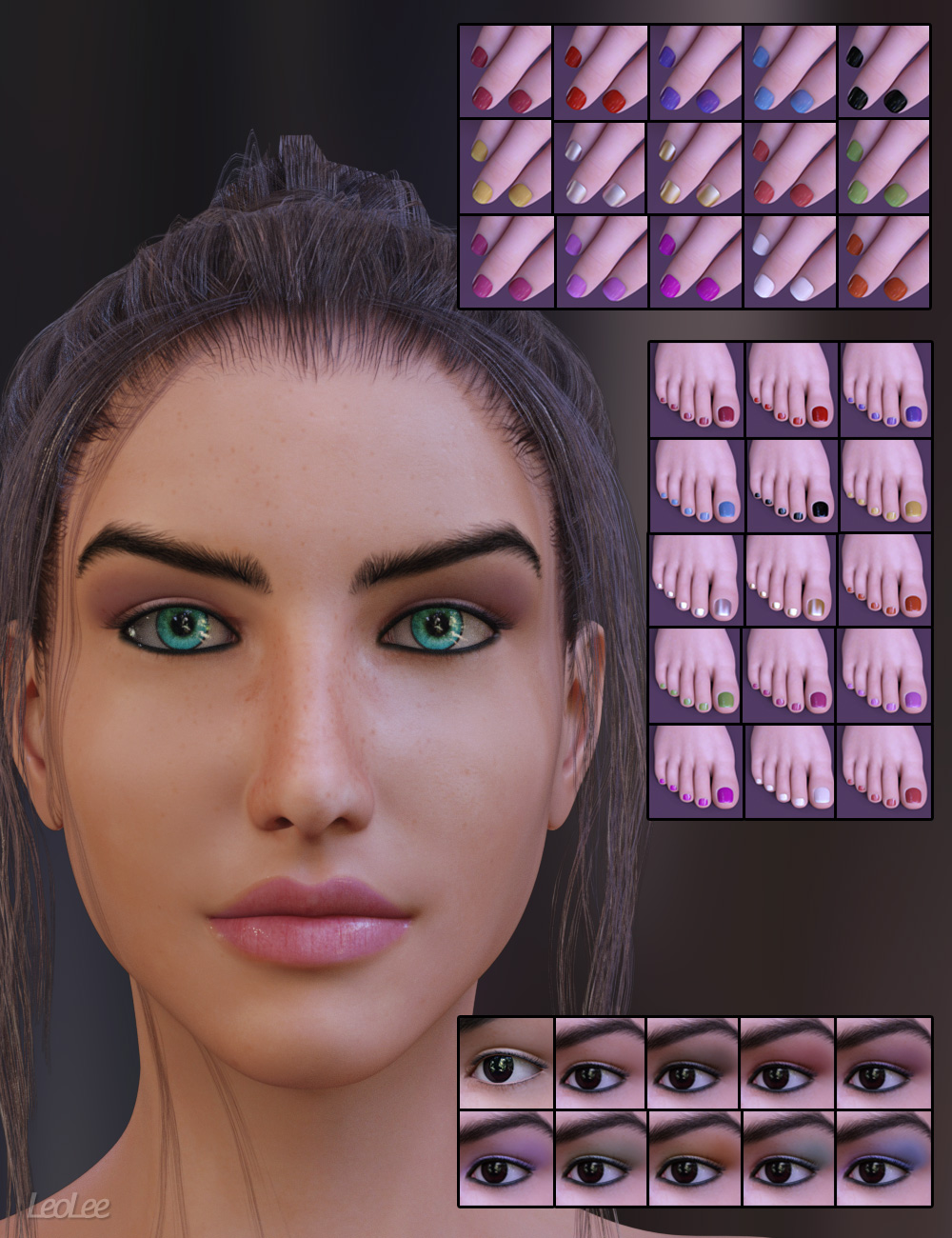 Larissa for Genesis 3 and Genesis 8 Female by N/A