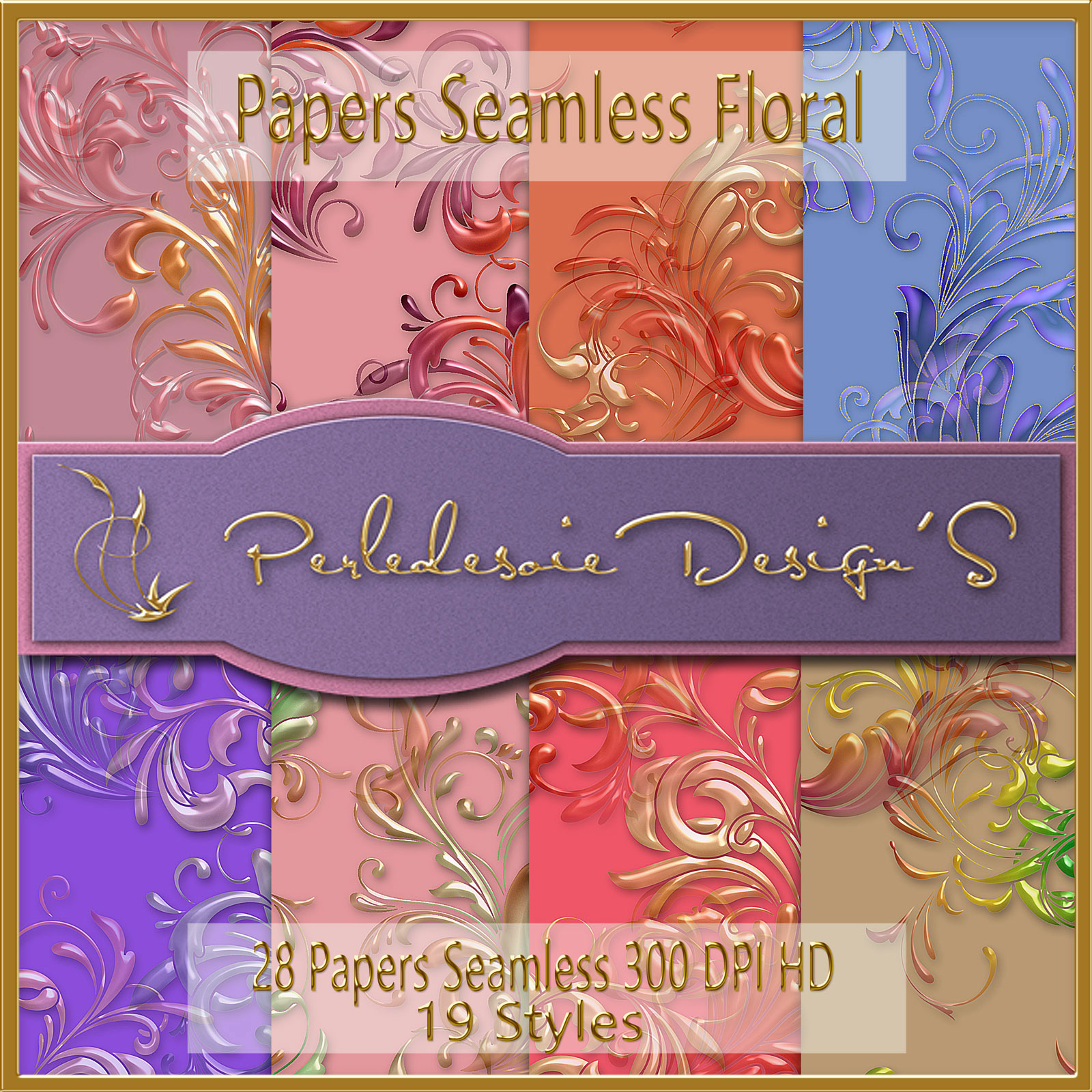 Paper seamless et styles fusion by N/A