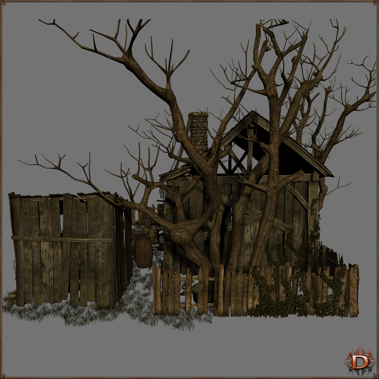 Medieval Small Blacksmith by N/A