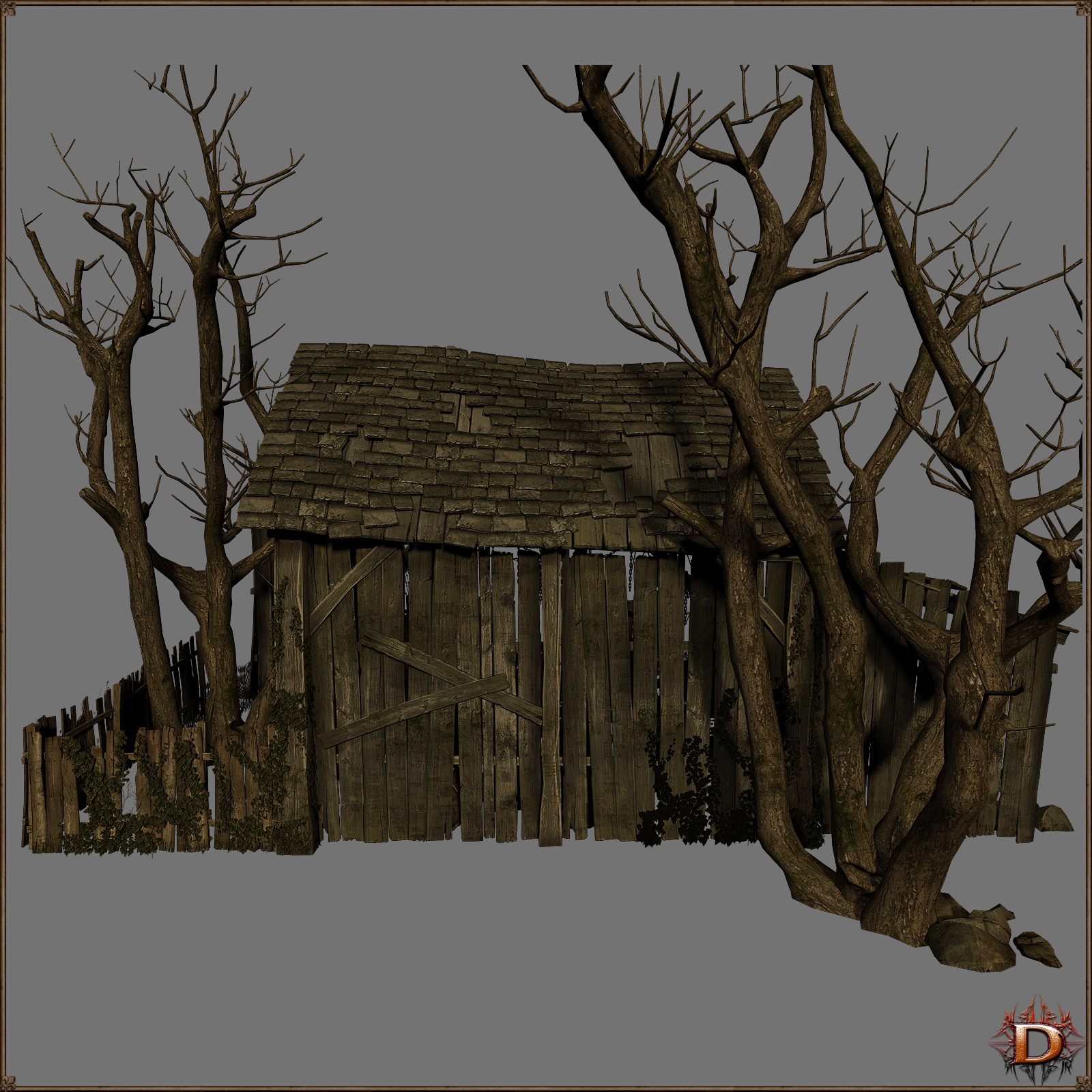 Medieval Small Blacksmith by N/A