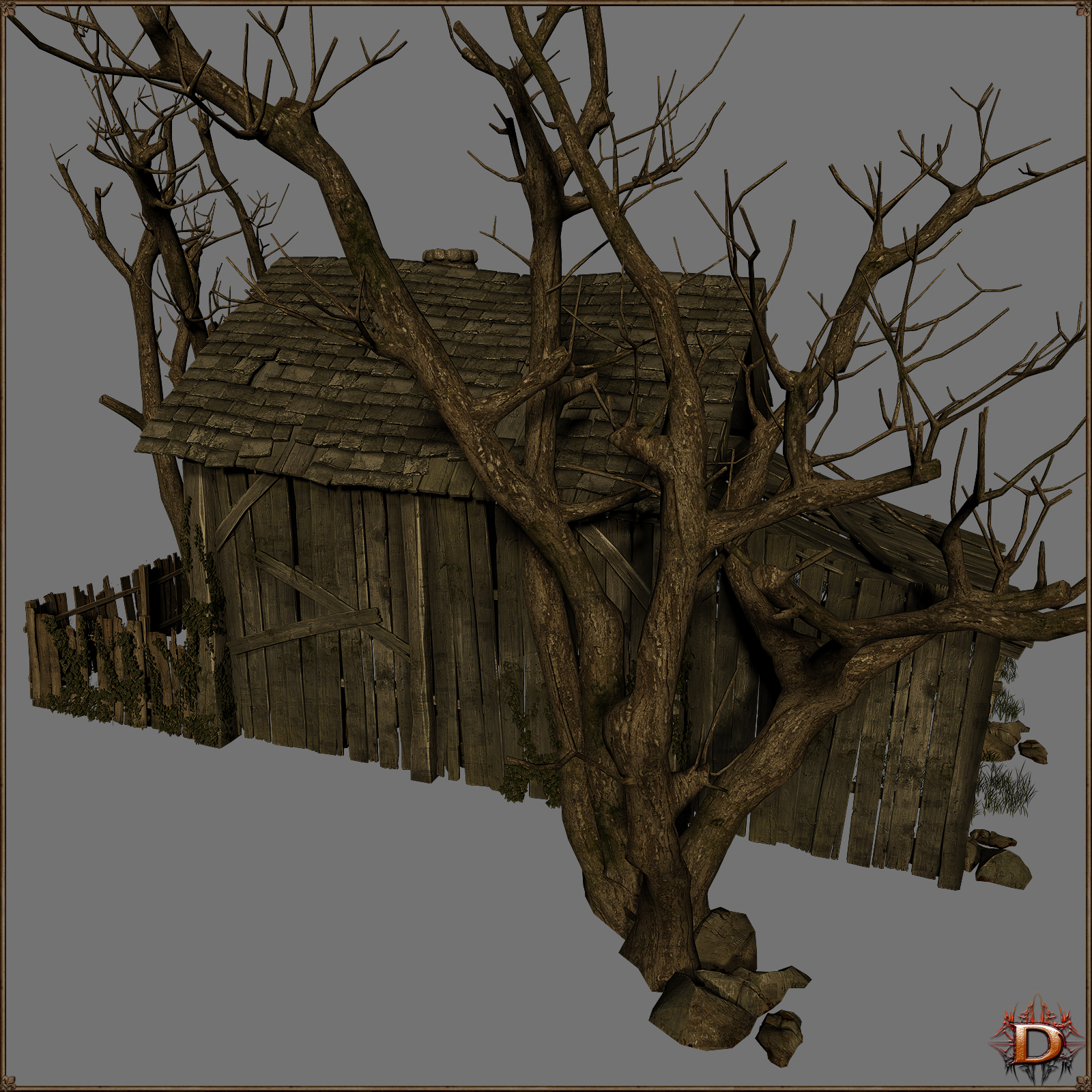 Medieval Small Blacksmith by N/A