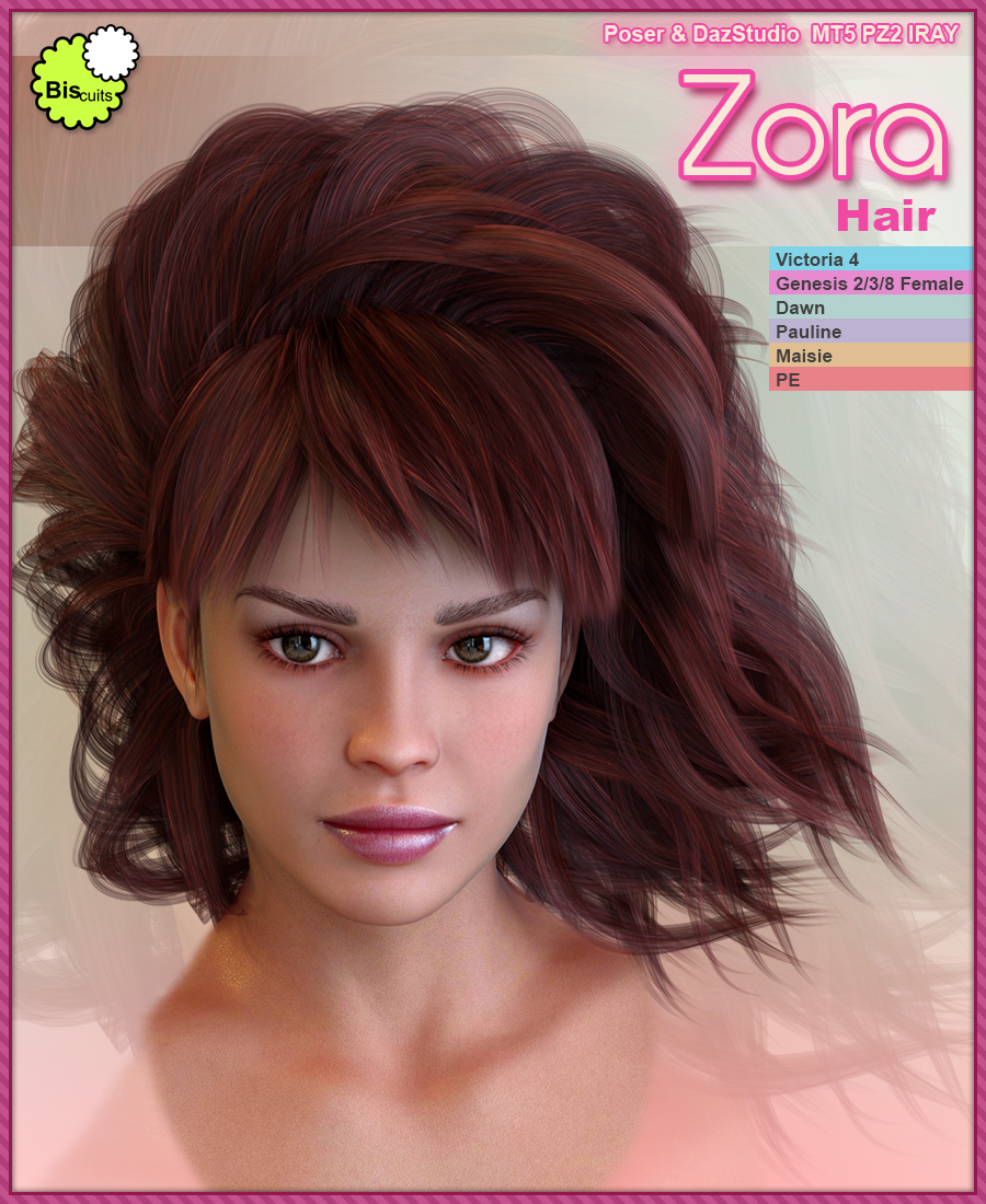 Biscuits Zora Hair by N/A