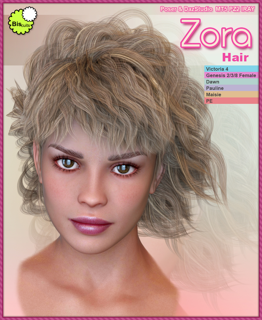 Biscuits Zora Hair by N/A