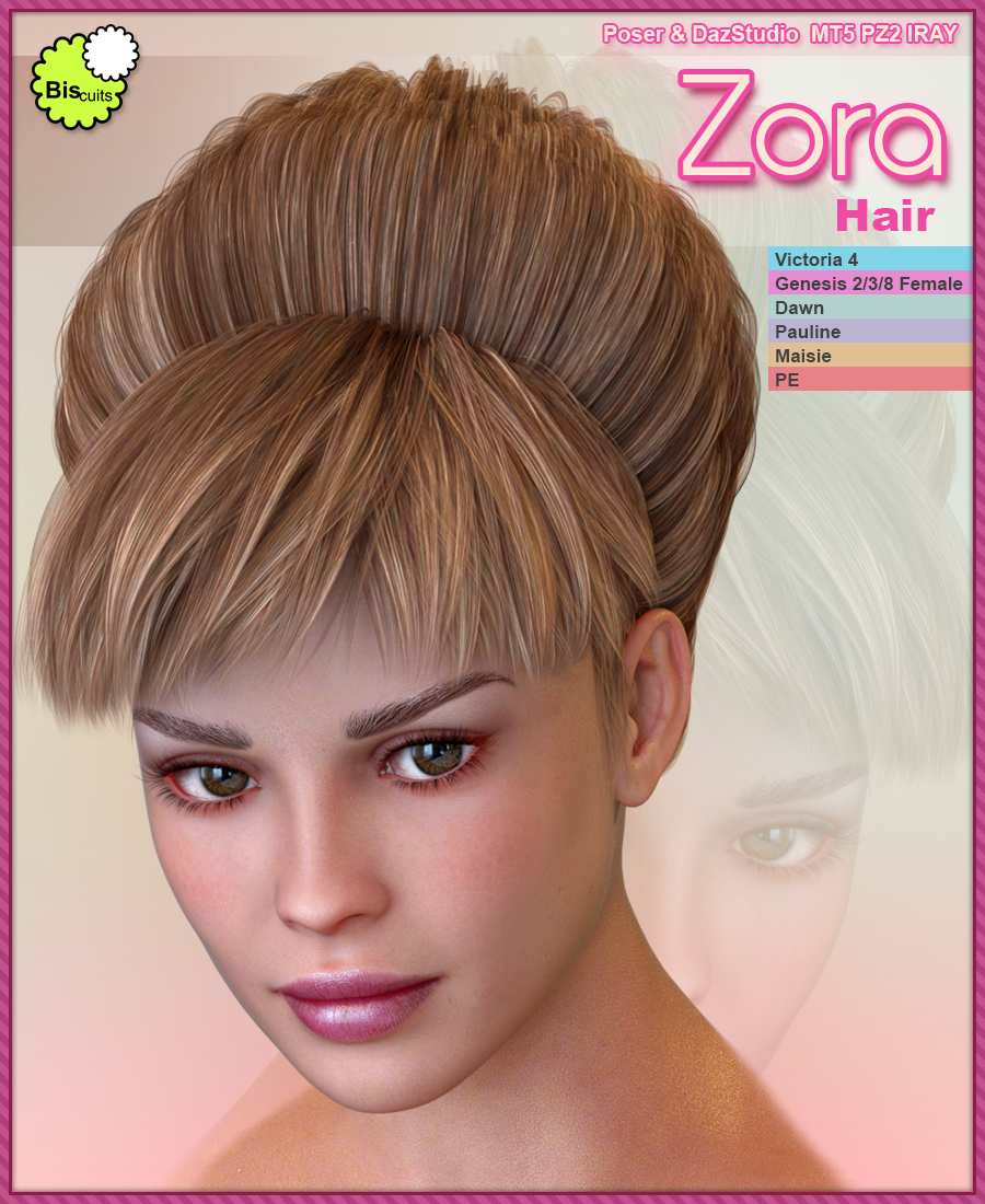 Biscuits Zora Hair by N/A