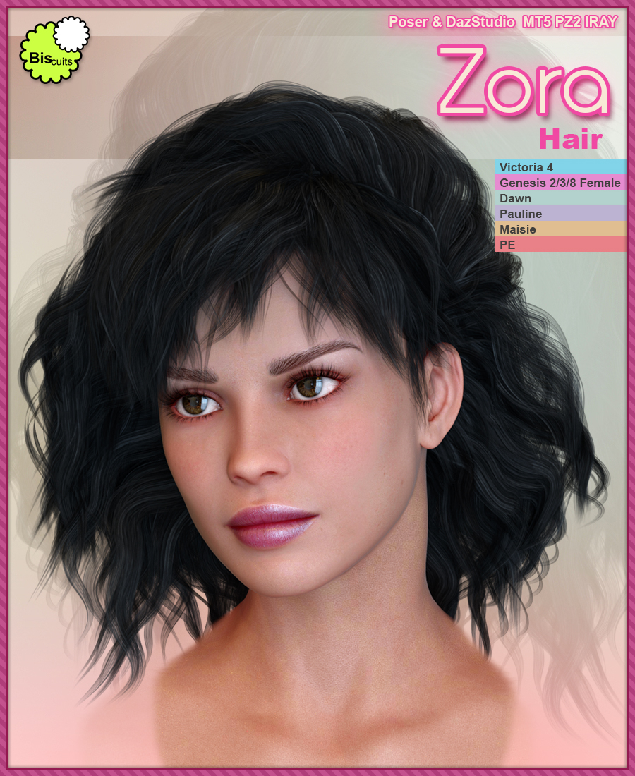 Biscuits Zora Hair by N/A