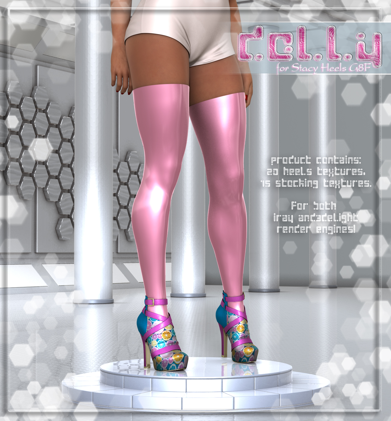 Dolly Stacy Heels G8F by N/A