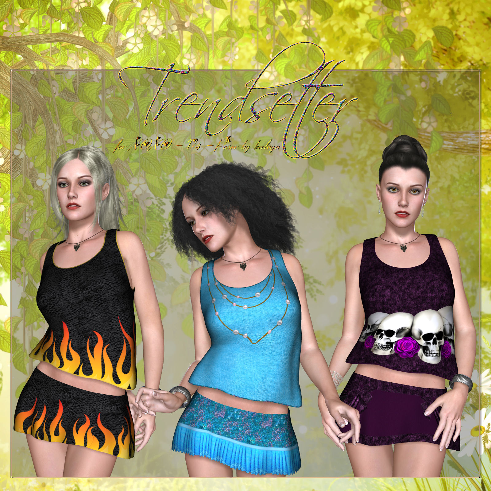 DA-Trendsetter for XOXO - V4 - Poser by N/A