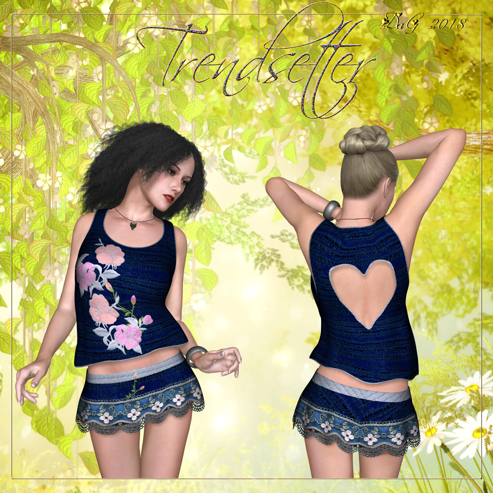 DA-Trendsetter for XOXO - V4 - Poser by N/A