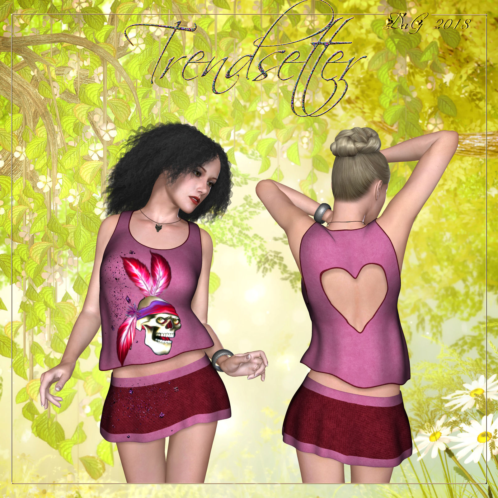 DA-Trendsetter for XOXO - V4 - Poser by N/A