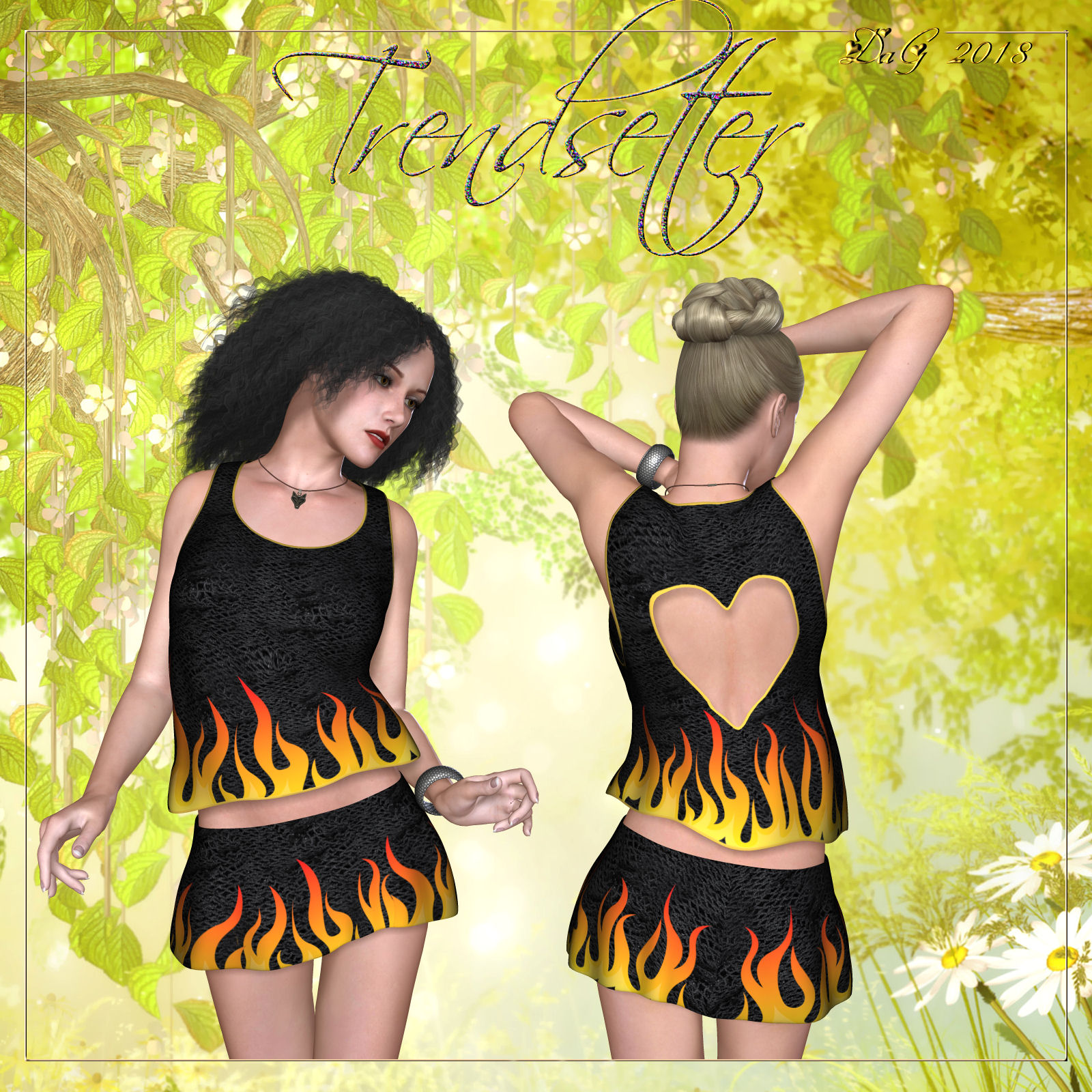 DA-Trendsetter for XOXO - V4 - Poser by N/A
