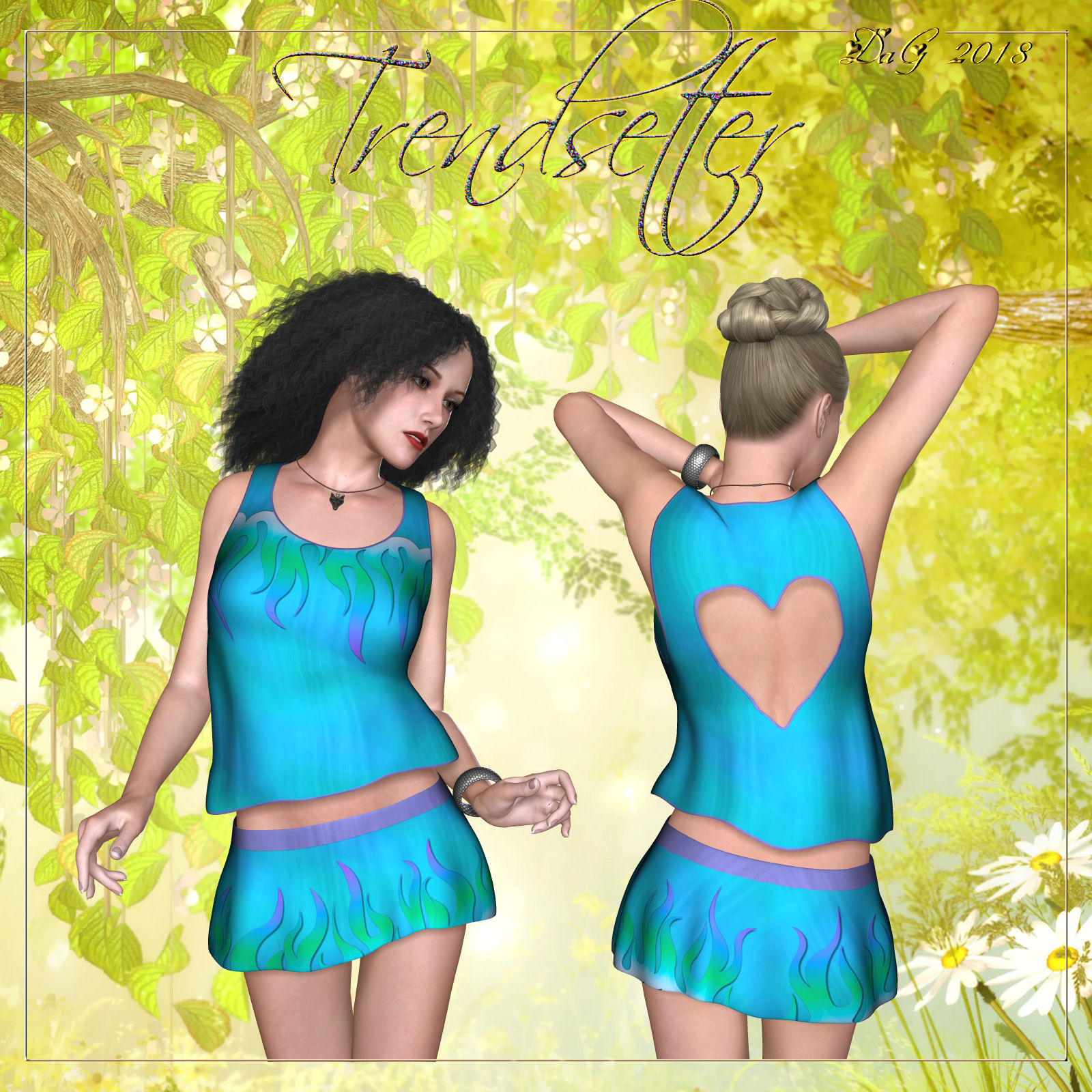 DA-Trendsetter for XOXO - V4 - Poser by N/A