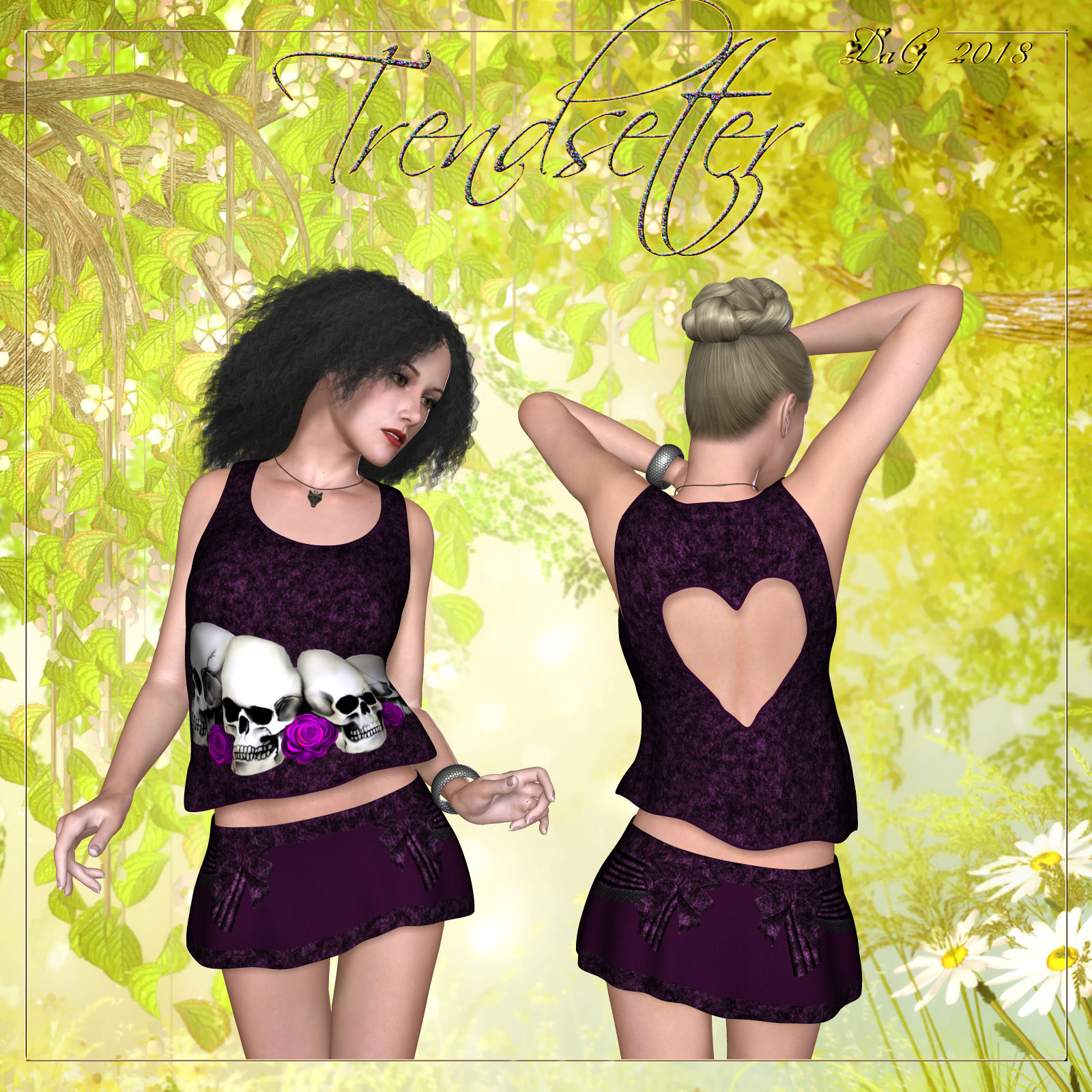 DA-Trendsetter for XOXO - V4 - Poser by N/A