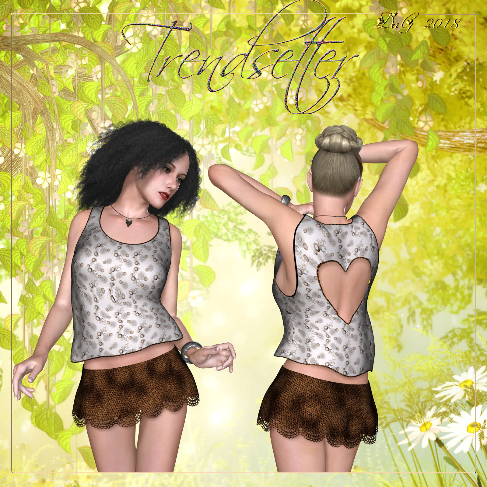 DA-Trendsetter for XOXO - V4 - Poser by N/A