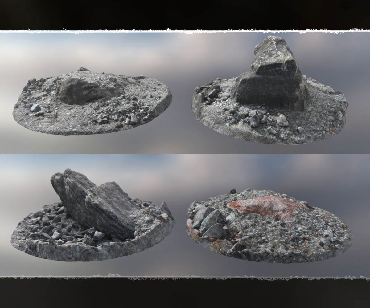 3D Scenery: Mystic Red Lands by N/A