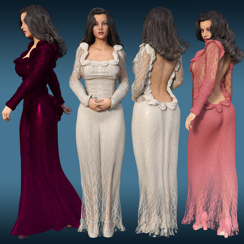 Shameless Dress for G3 females by N/A