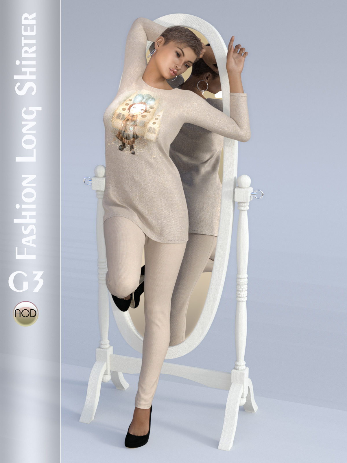 Fashion: Long Shirter G3 by N/A