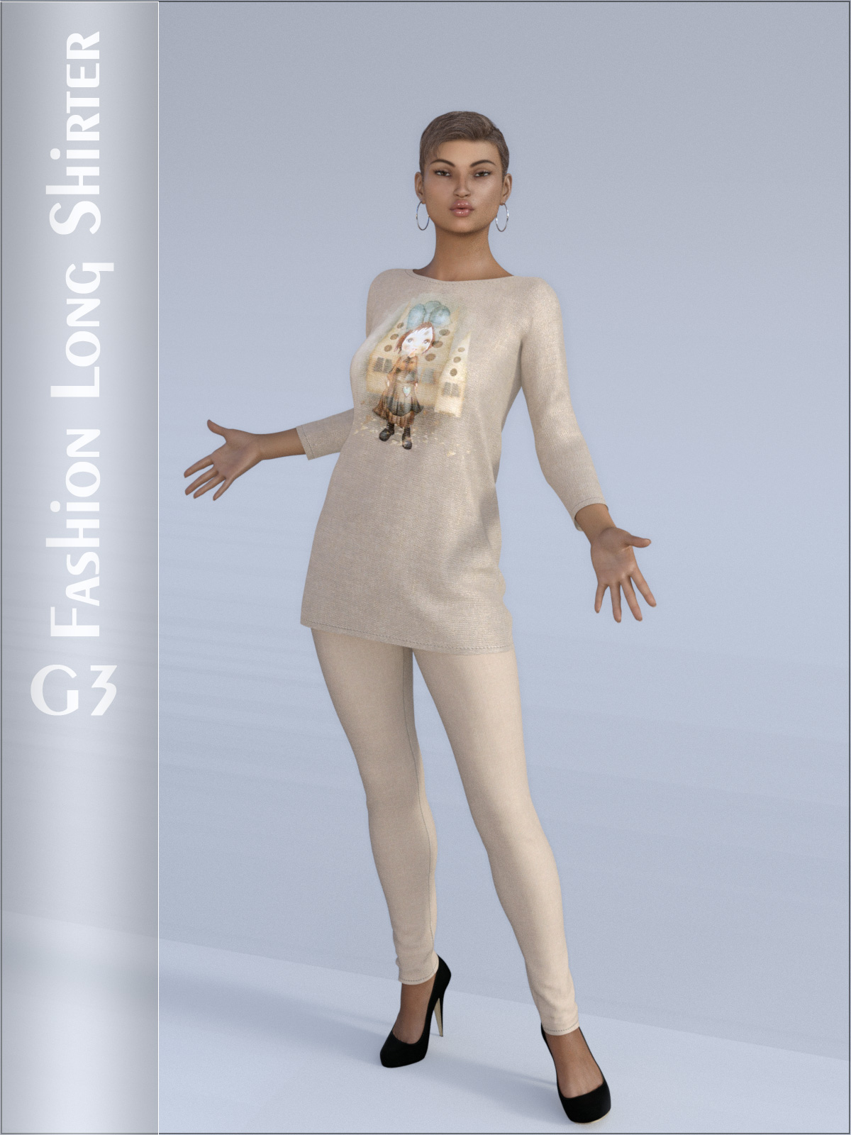Fashion: Long Shirter G3 by N/A