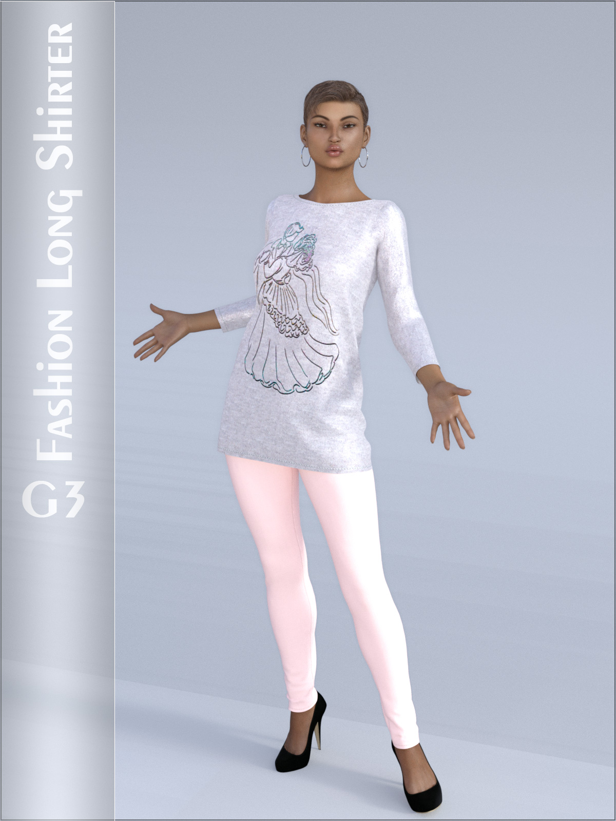 Fashion: Long Shirter G3 by N/A