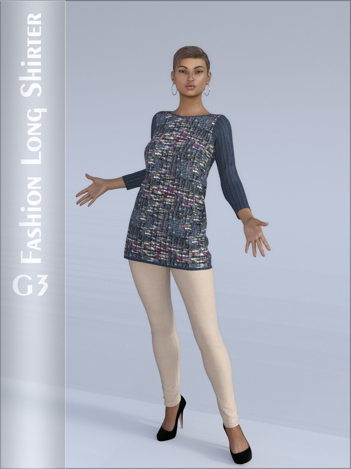 Fashion: Long Shirter G3 by N/A