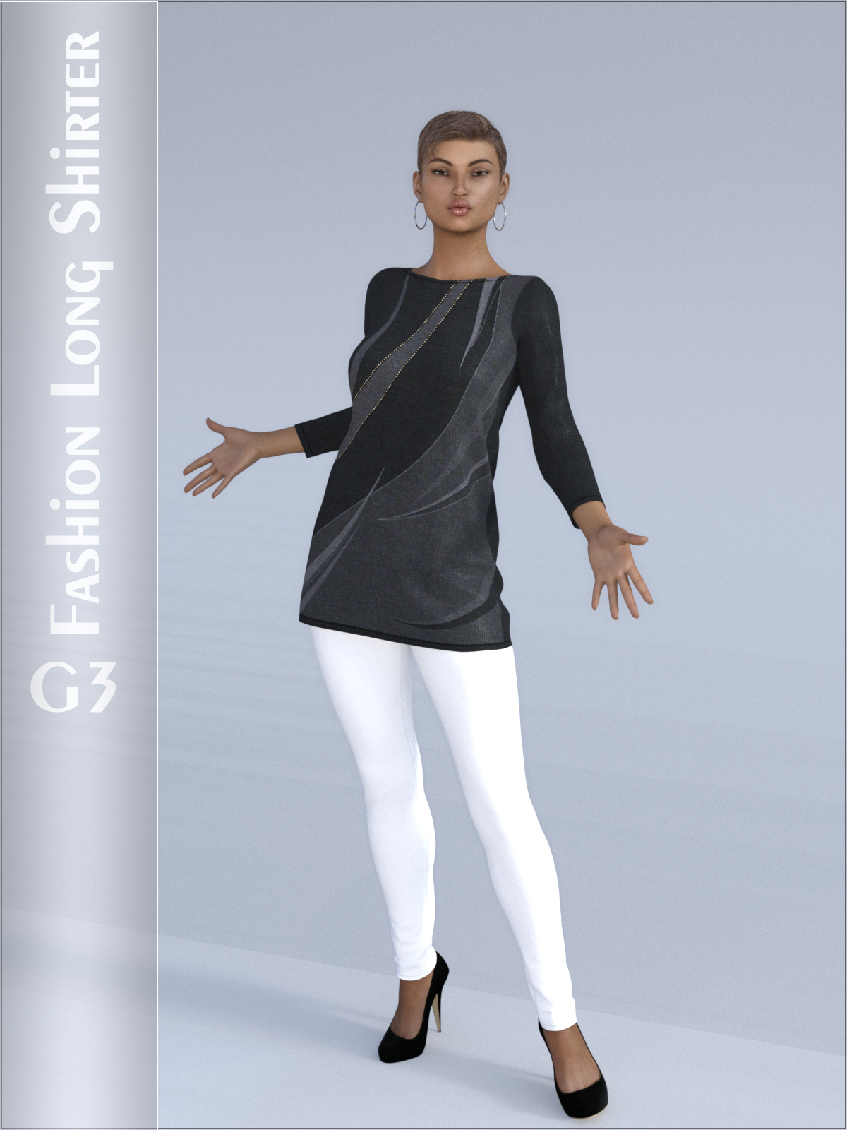 Fashion: Long Shirter G3 by N/A