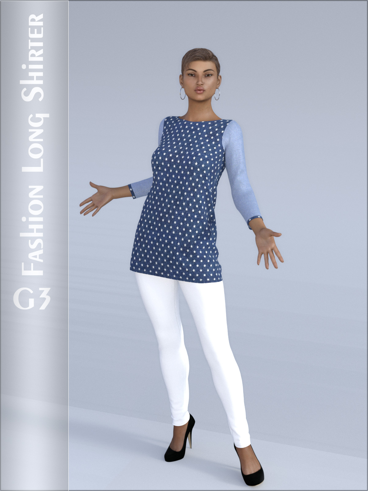 Fashion: Long Shirter G3 by N/A