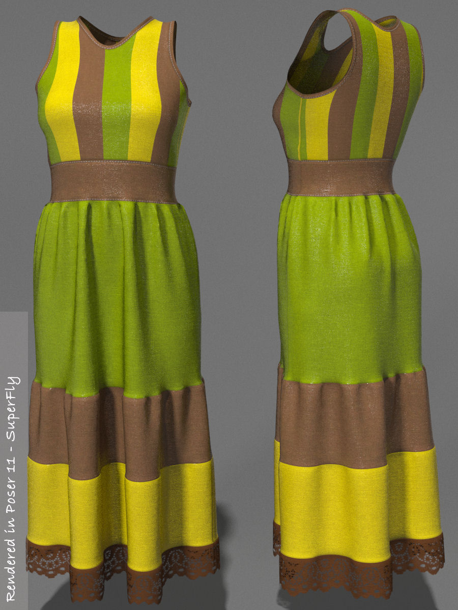 Flowers for PE Summer Ruffledress by N/A