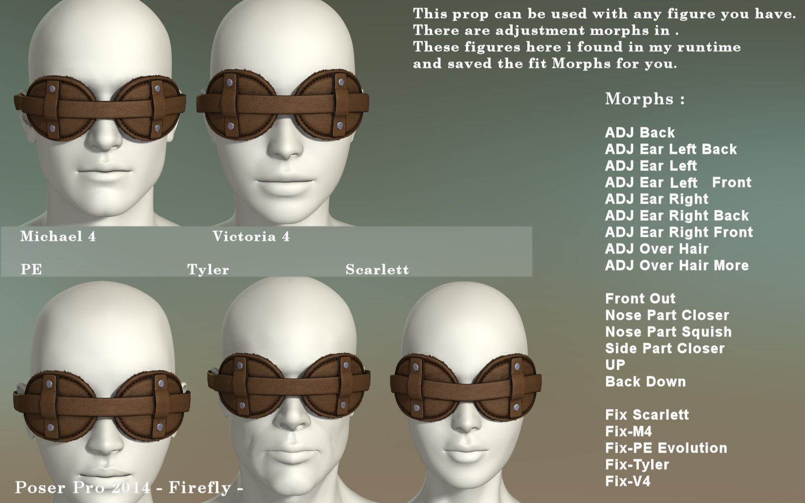 BlindfoldZZ for Poser by N/A