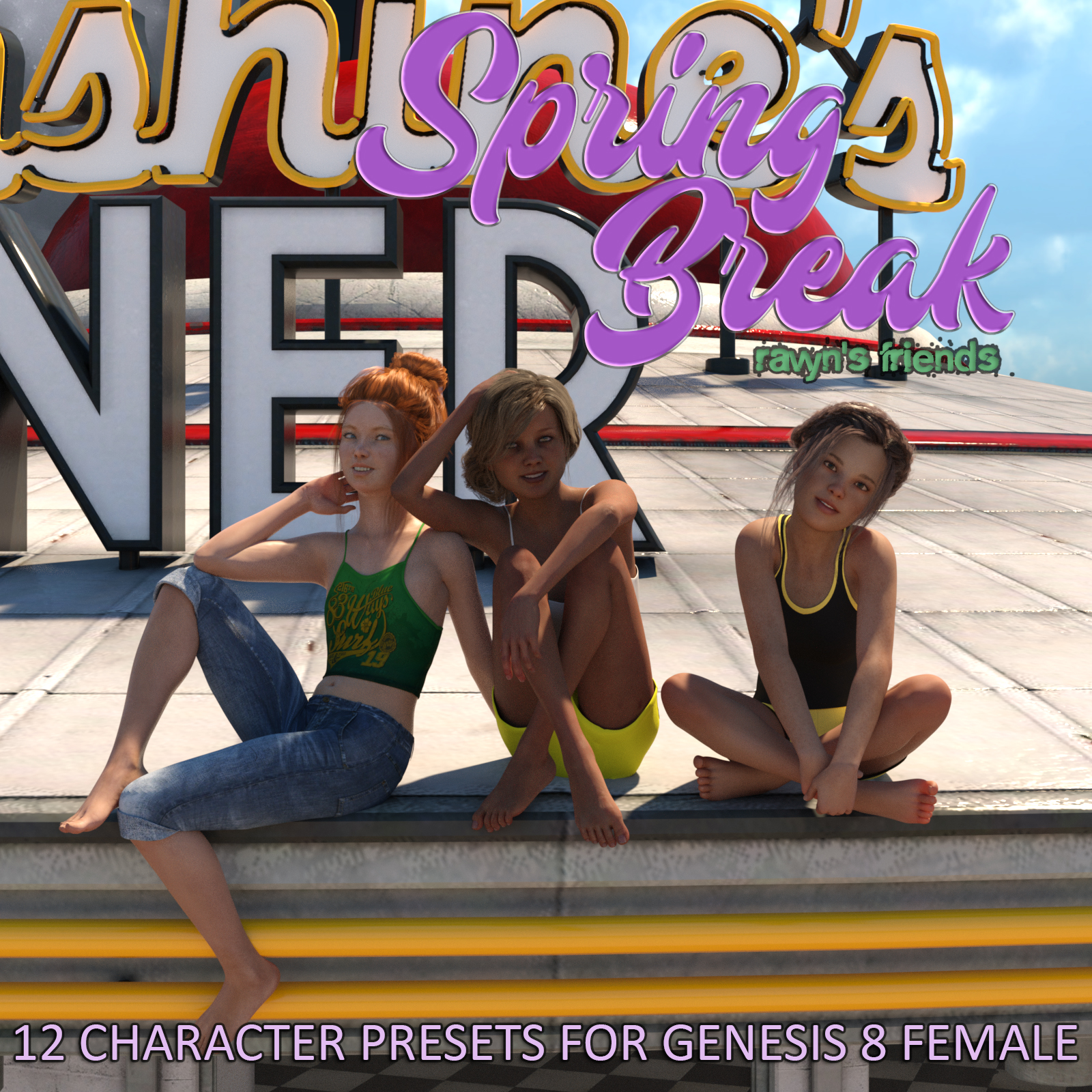 Ravyn's Friends - Spring Break by N/A