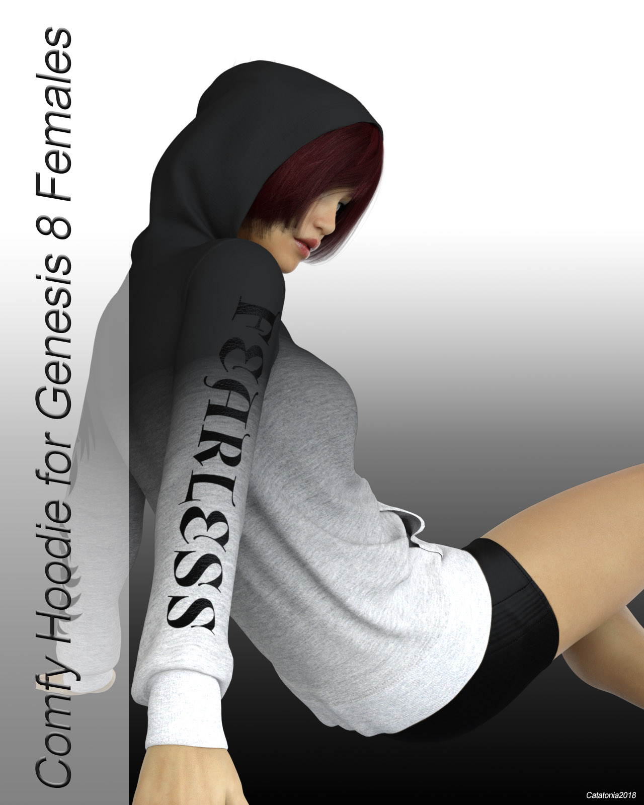 dforce Comfy Hoodie for Genesis 8 Females by N/A