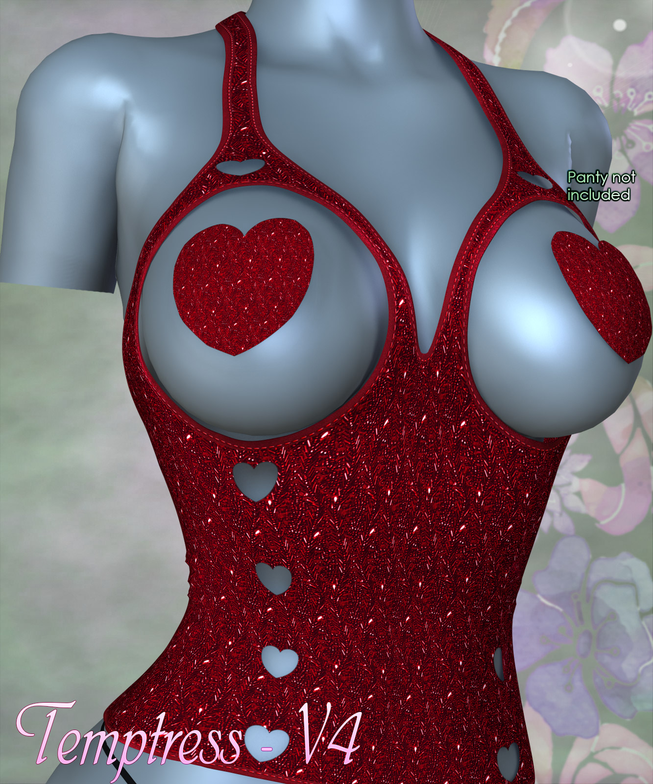 Temptress - V4 - Poser by N/A