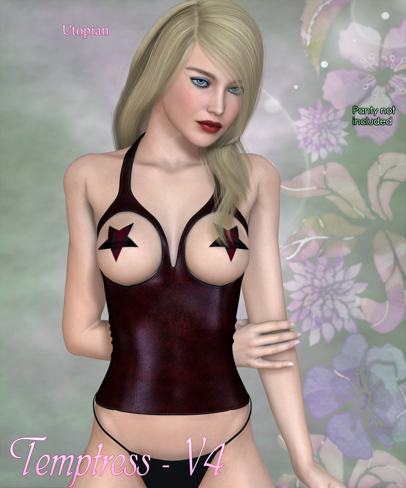 Temptress - V4 - Poser by N/A