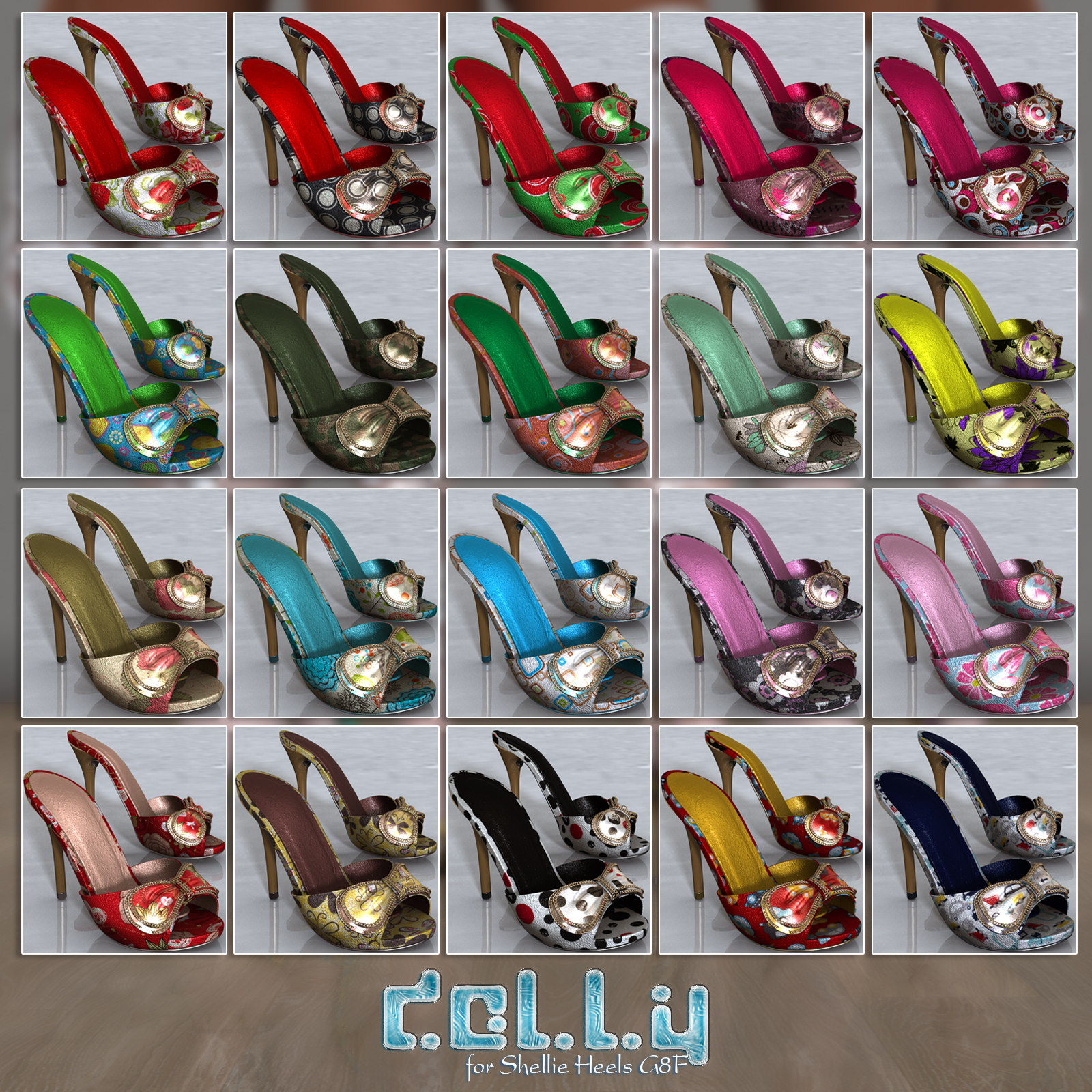 Dolly Shellie Heels G8F by N/A