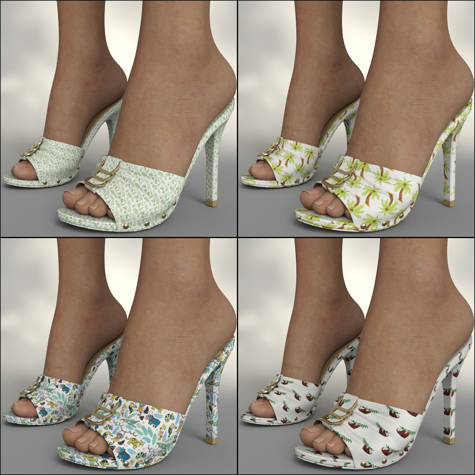 InStyle - Elsie Heels and Pantyhose G8F by N/A