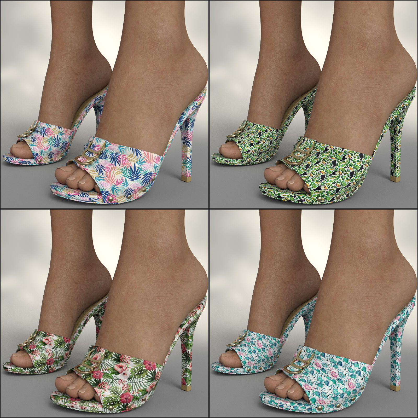 InStyle - Elsie Heels and Pantyhose G8F by N/A
