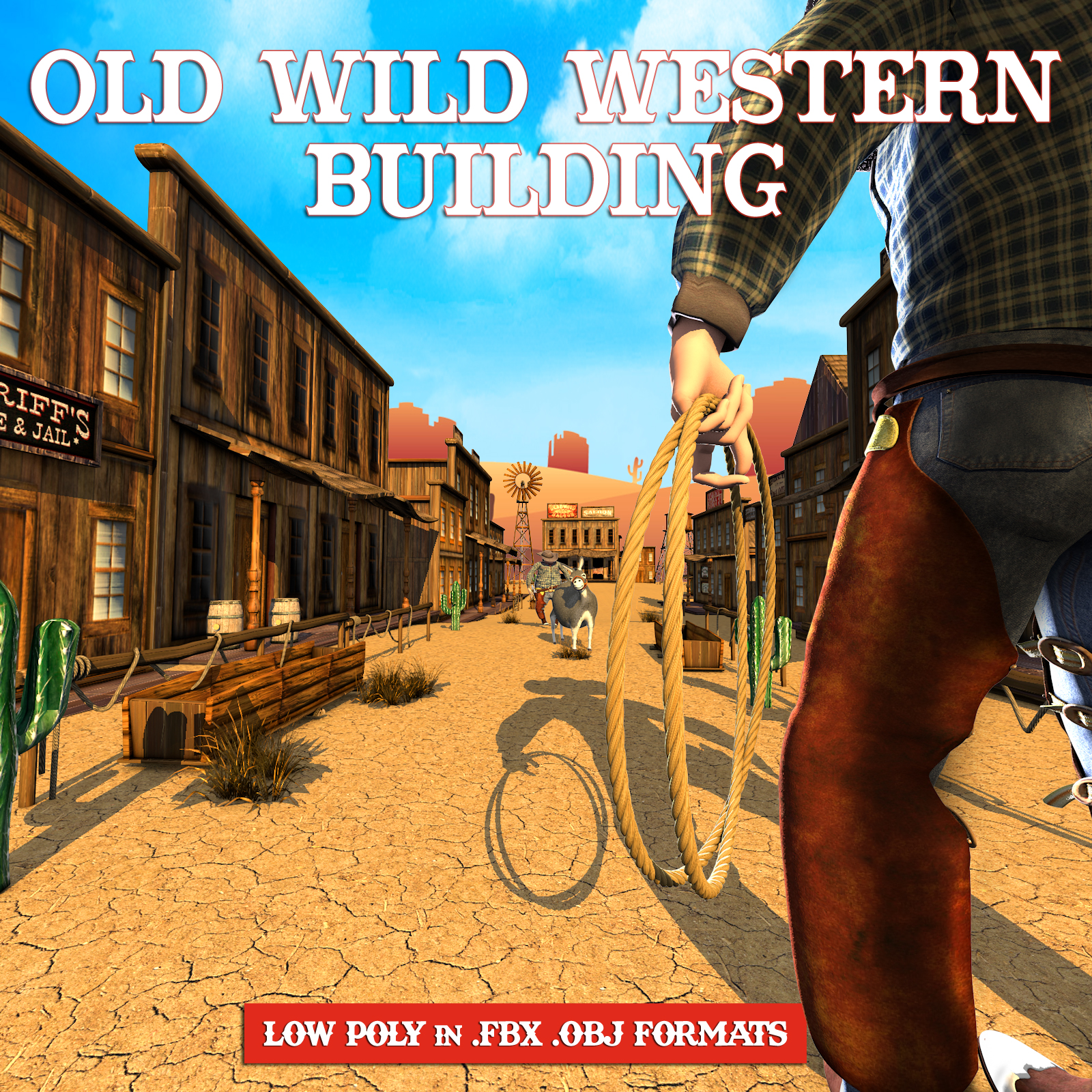 Old Wild West Building - Extended License by N/A