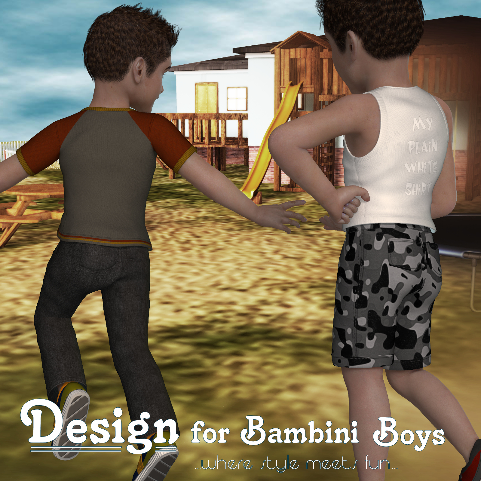 Design for Bambini Boys K4_Poser by N/A